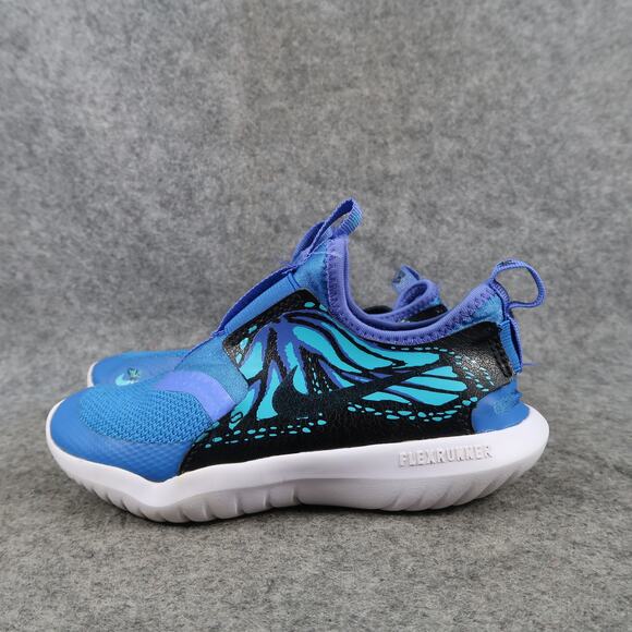 Nike Shoes Little Kids 12C Flex Runner Lil Bugs Sneaker Slip On Butterfly Casual - Picture 4 of 11